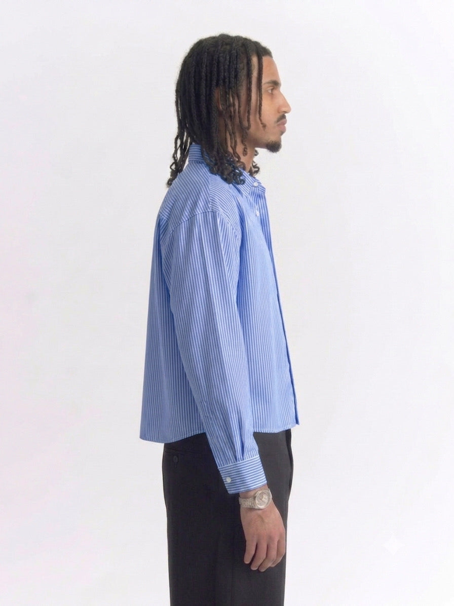 The Coastal Line Shirt in Blue