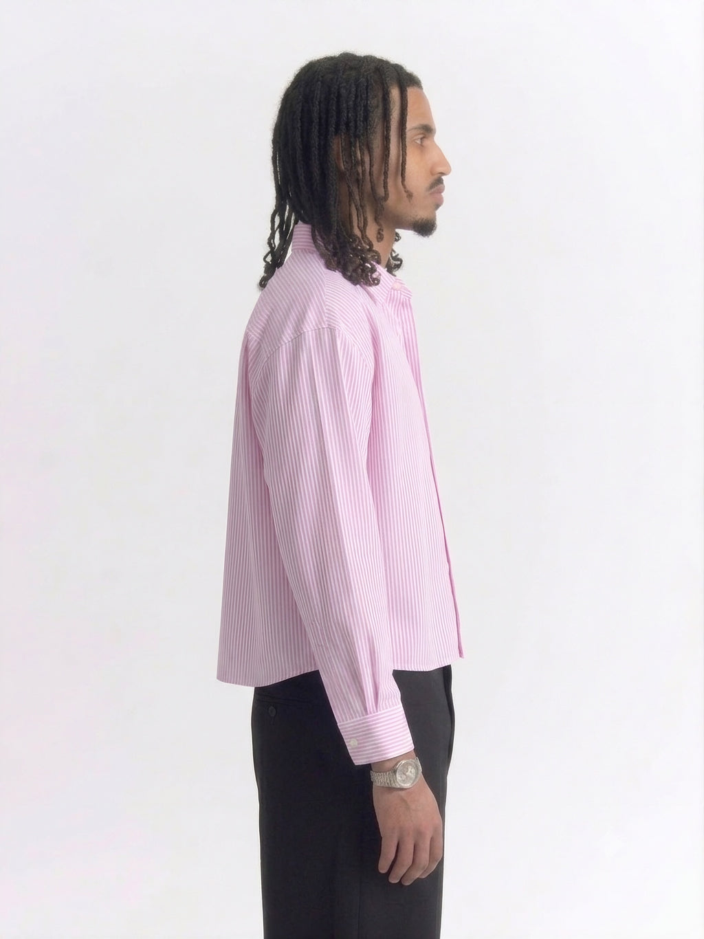 The Coastal Line Shirt in Pink