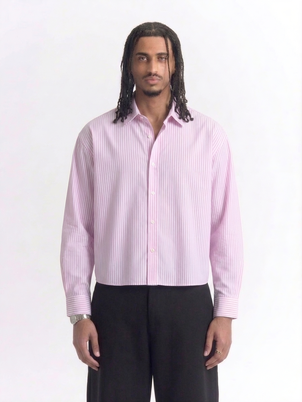 The Coastal Line Shirt in Pink