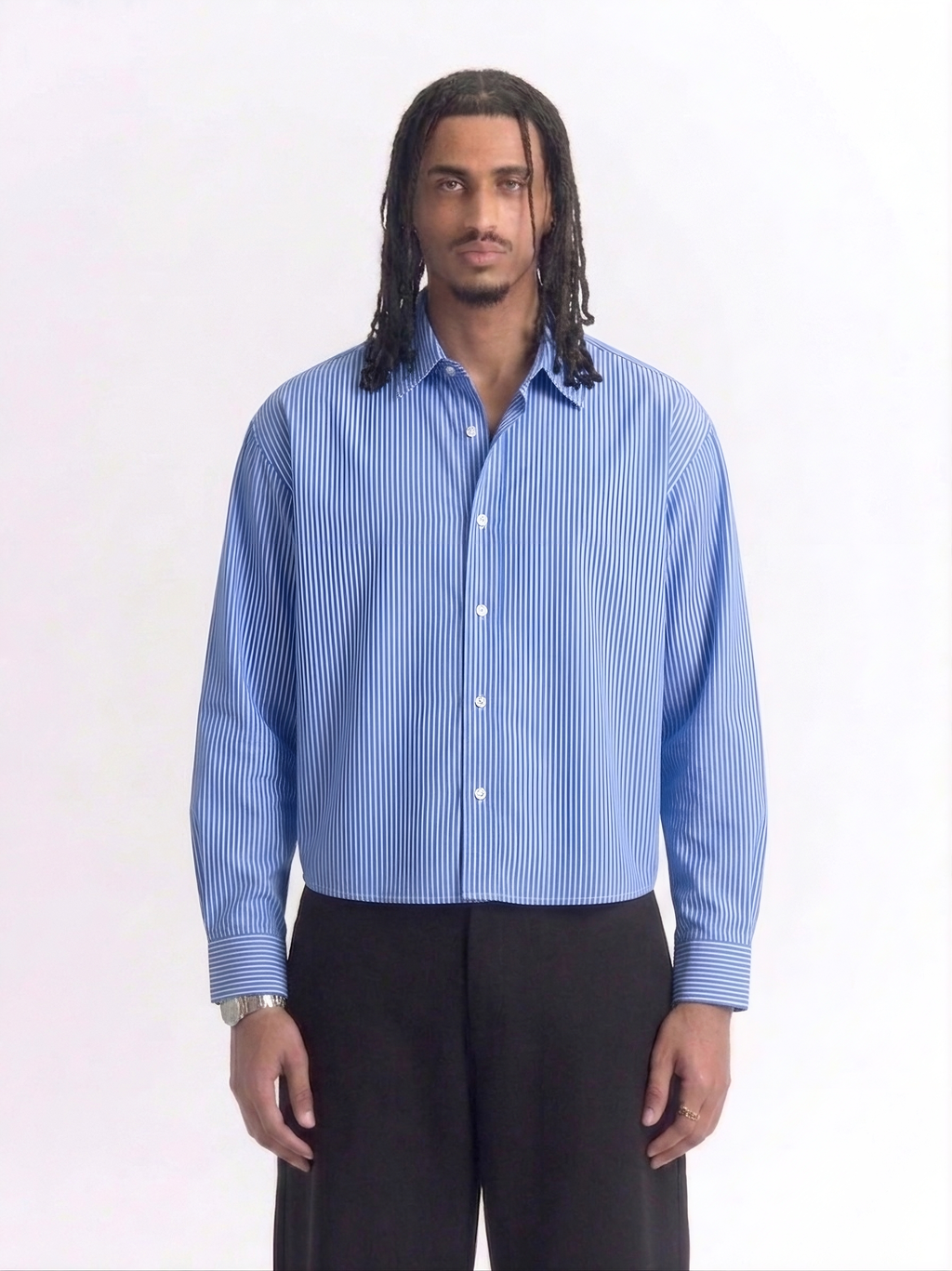 The Coastal Line Shirt in Blue